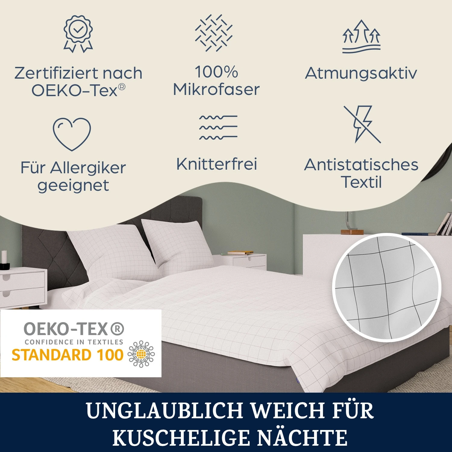 Soft Wonder-Edition Bettwäsche 200x200 Cm 6 Soft Wonder-Edition Bettwäsche 200x200 Cm – Bild 4