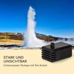 Löwenstein Wandbrunnen 2W Solar-Pumpe Polyresin 4 Weiße LED 5m Kabel 16 Löwenstein Wandbrunnen 2W Solar-Pumpe Polyresin 4 Weiße LED 5m Kabel -Haushaltsgerätegeschäft 10036333 de 0007 logo