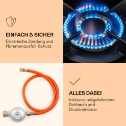 Goldflame Gaskochfeld 1 Wokbrenner Glaskeramik -Haushaltsgerätegeschäft 10036336 de 0005 logo