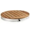 Sumatra Teak Round Gartendusche Aluminium Teakholz Tragegriff -Haushaltsgerätegeschäft 10036439 yy 0001 titel