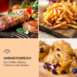 AeroVital Deluxe Heißluftfritteuse 1700W 5,4 Liter Edelstahl -Haushaltsgerätegeschäft 10036476 de 0003 logo