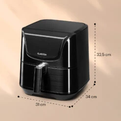 AeroVital Deluxe Heißluftfritteuse 1700W 5,4 Liter Edelstahl -Haushaltsgerätegeschäft 10036476 yy 0007 logo