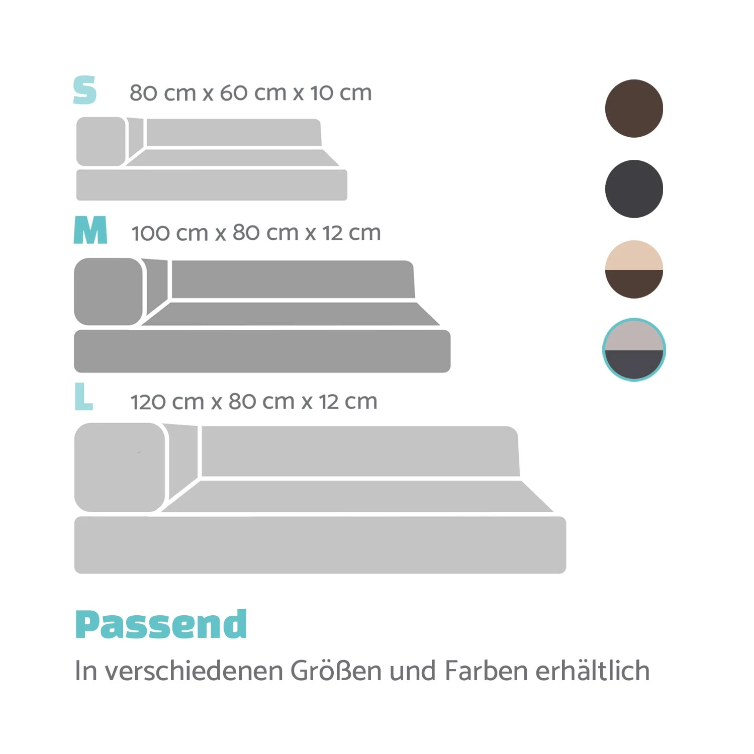 Odin Hundesofa Waschbar Orthopädisch Rutschfest Memory-Schaum Größe M 9 Odin Hundesofa Waschbar Orthopädisch Rutschfest Memory-Schaum Größe M – Bild 7