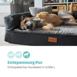 Odin Hundesofa Hundematte | Waschbar | Orthopädisch | Rutschfest | Atmungsaktiv | Memory-Schaum | Größe L (120 × 12 × 80 Cm) -Haushaltsgerätegeschäft 10037603 de 0002 logo