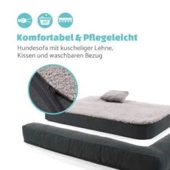 Odin Hundesofa Hundematte | Waschbar | Orthopädisch | Rutschfest | Atmungsaktiv | Memory-Schaum | Größe L (120 × 12 × 80 Cm) -Haushaltsgerätegeschäft 10037603 de 0005 logo