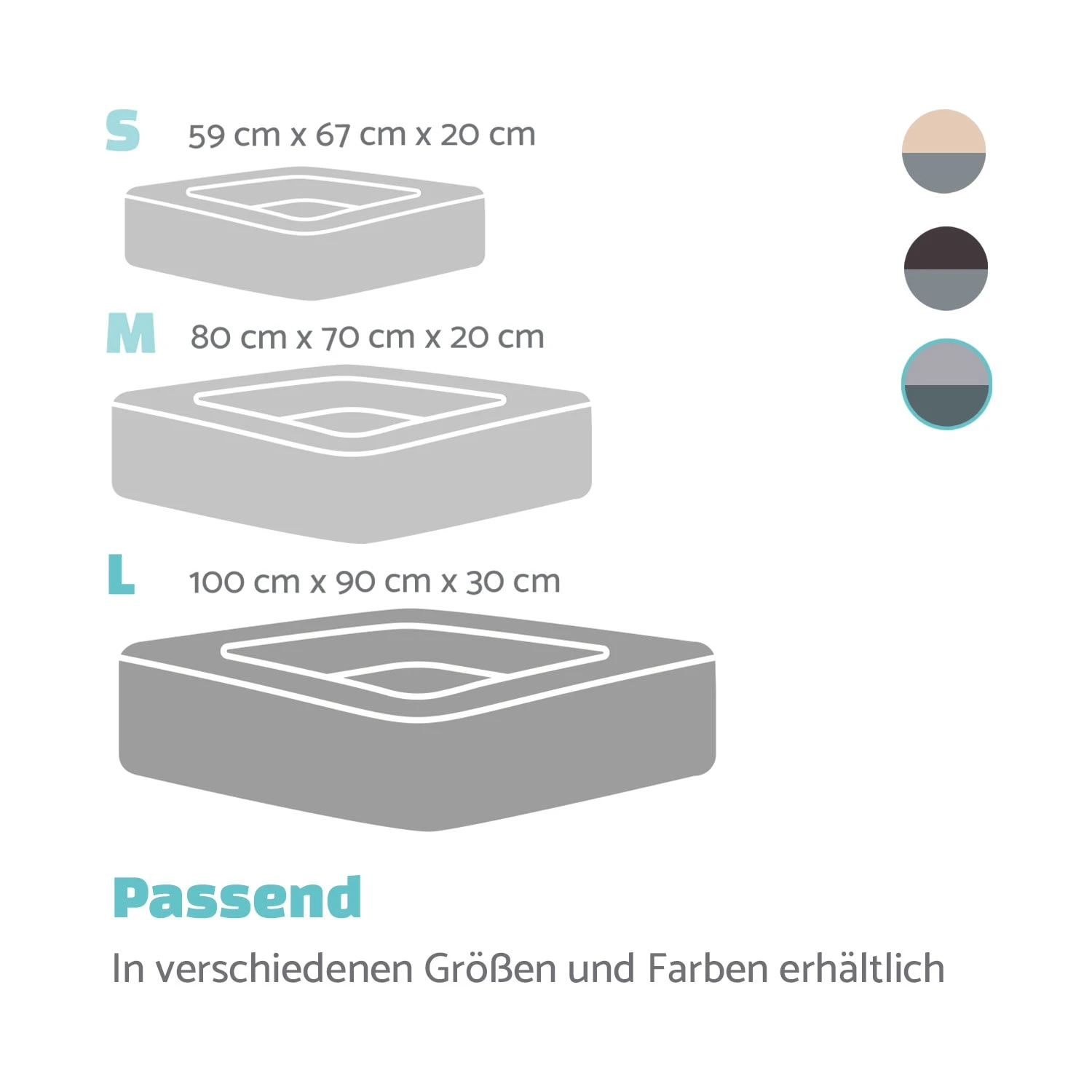 Emma Hundebett Hundekorb | Waschbar | Rutschfest | Atmungsaktiv | Wendematratze | Kissen | Größe L (100 X 30 X 90 Cm) 9 Emma Hundebett Hundekorb | Waschbar | Rutschfest | Atmungsaktiv | Wendematratze | Kissen | Größe L (100 X 30 X 90 Cm) – Bild 7