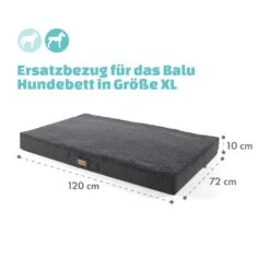 Balu Hundebett Ersatzbezug Waschbar Rutschfest Atmungsaktiv Größe XL -Haushaltsgerätegeschäft 10037622 de 0004 logo
