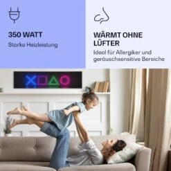 Wonderwall Air Art Smart Infrarotheizung Spiel 120x30cm 350W -Haushaltsgerätegeschäft 10037841 de 0005 logo