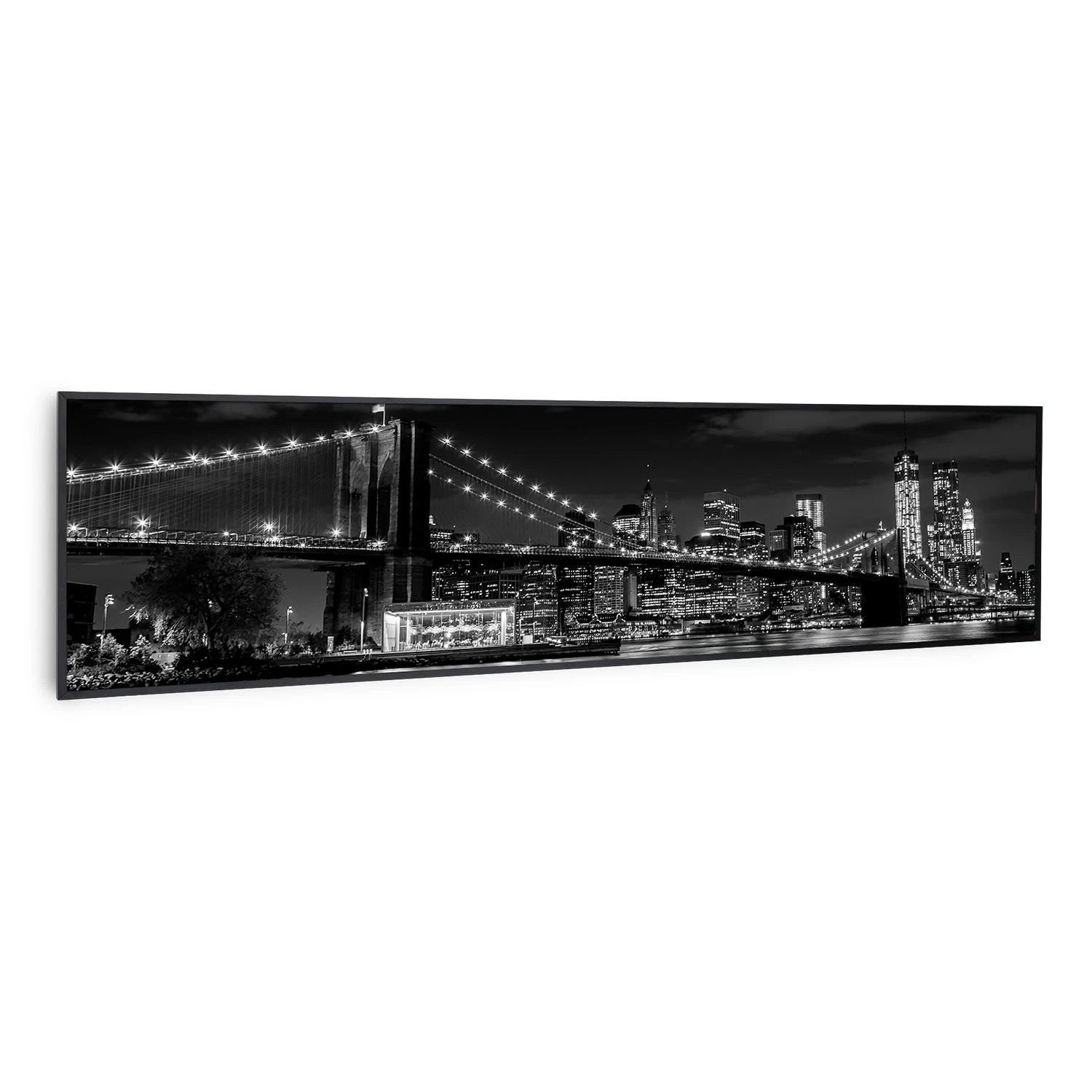 Wonderwall Air Art Smart Infrarotheizung Brücke 120x30cm 350W 3 Wonderwall Air Art Smart Infrarotheizung Brücke 120x30cm 350W