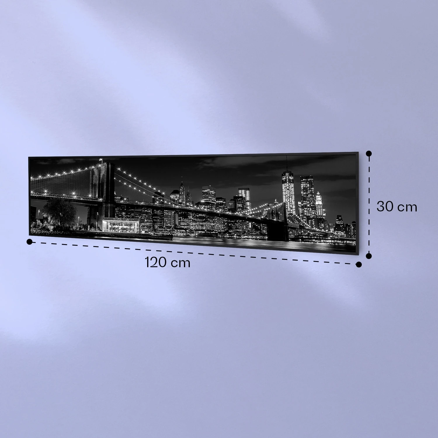 Wonderwall Air Art Smart Infrarotheizung Brücke 120x30cm 350W 9 Wonderwall Air Art Smart Infrarotheizung Brücke 120x30cm 350W – Bild 7