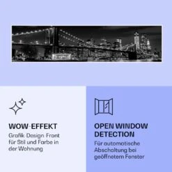 Wonderwall Air Art Smart Infrarotheizung Brücke 120x30cm 350W -Haushaltsgerätegeschäft 10037854 de 0006 logo