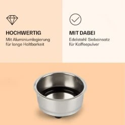 Passionata Espressomaker Siebträger Aluminiumlegierung Zubehör -Haushaltsgerätegeschäft 10037856 de 0003 logo