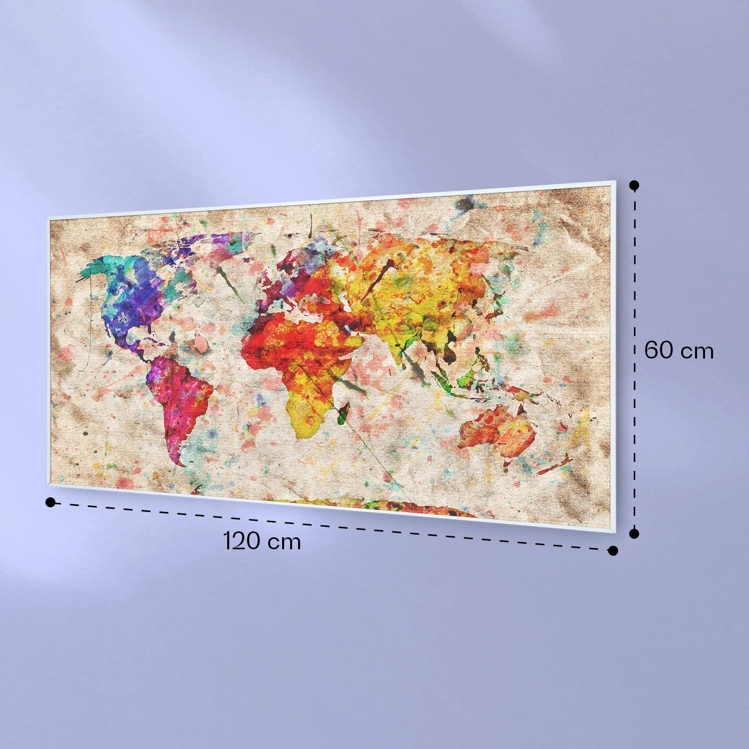 Wonderwall Air Art Smart Infrarotheizung Farbige Karte 120x60cm 700W 9 Wonderwall Air Art Smart Infrarotheizung Farbige Karte 120x60cm 700W – Bild 7