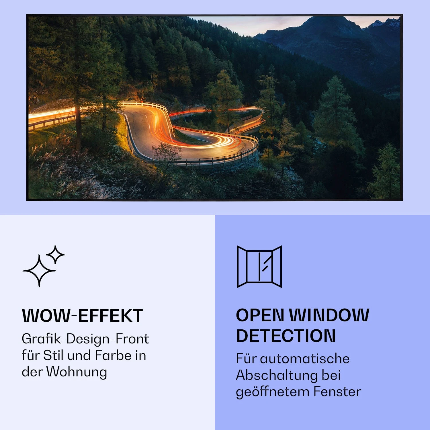 Wonderwall Air Art Smart Infrarotheizung Bergstraße 120x60cm 700W 8 Wonderwall Air Art Smart Infrarotheizung Bergstraße 120x60cm 700W – Bild 6