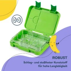 Schmatzfatz Junior Lunchbox 6 Fächer 21,3 X 15 X 4,5 Cm (BxHxT) -Haushaltsgerätegeschäft 10037941 de 0006 usp