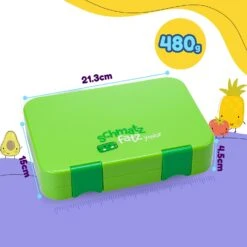 Schmatzfatz Junior Lunchbox 6 Fächer 21,3 X 15 X 4,5 Cm (BxHxT) -Haushaltsgerätegeschäft 10037941 de 0008 usp