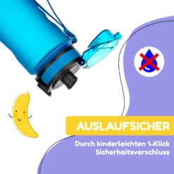 Schmatzfatz Trinkflasche Sportflasche 500 Ml 24 Cm Tritan -Haushaltsgerätegeschäft 10037950 de 0003 usp