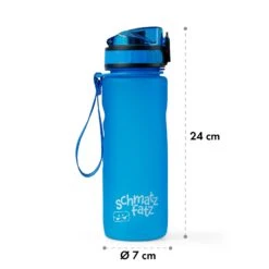Schmatzfatz Trinkflasche Sportflasche 500 Ml 24 Cm Tritan -Haushaltsgerätegeschäft 10037950 yy 0008 usp