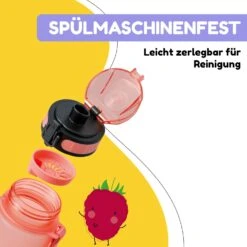 Schmatzfatz Trinkflasche Sportflasche 350 Ml 18 Cm Tritan -Haushaltsgerätegeschäft 10037959 de 0004 usp