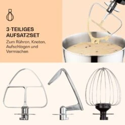 Bella Mini Rührmaschine 1200 W 6 Stufen 4 Liter Edelstahl Pulsfunktion -Haushaltsgerätegeschäft 10037980 de 0005 logo