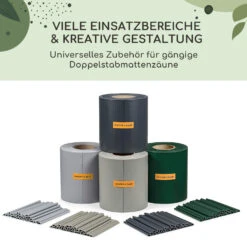 Sichtschutzstreifen-Clips Zubehör PVC 10er-Pack -Haushaltsgerätegeschäft 10037988 de 0006 usp