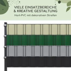 Sichtschutzstreifen Zaunblenden PVC-Hartplastik 2,53 X 0,19 M 13 Sichtschutzstreifen Zaunblenden PVC-Hartplastik 2,53 X 0,19 M -Haushaltsgerätegeschäft 10037998 de 0006 usp