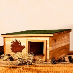 Igelhaus Futterhaus Überwinterung 2 Kammern Tannenholz Unbehandelt -Haushaltsgerätegeschäft 10038027 yy 0006 logo