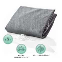 Dreieckiges Sonnensegel 3x3x3 M Befestigungsringe PE Luftdurchlässig 12 Dreieckiges Sonnensegel 3x3x3 M Befestigungsringe PE Luftdurchlässig -Haushaltsgerätegeschäft 10038147 de 0005 logo