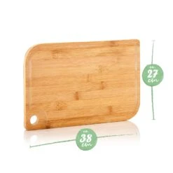 Batvik Bambus-Schneidebrett 38x1,5x27 Cm Messerschonend Saftrille -Haushaltsgerätegeschäft 10038167 yy 0007 logo