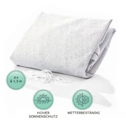 Dreieckiges Sonnensegel 3x3x3 M Polyester Luftdurchlässig 12 Dreieckiges Sonnensegel 3x3x3 M Polyester Luftdurchlässig -Haushaltsgerätegeschäft 10038200 de 0005 logo