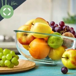 Glasschüssel 865 Ml Bambusdeckel Verschließbar BPA-frei Größe S -Haushaltsgerätegeschäft 10038272 yy 0004 logo