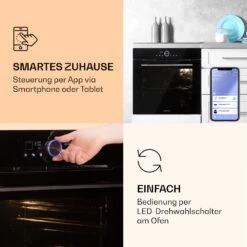 Illuminosa Smart Einbaubackofen 2800W 11 Funktionen App-Steuerung -Haushaltsgerätegeschäft 10038335 de 0003 logo