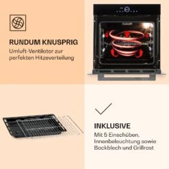 Illuminosa Smart Einbaubackofen 2800W 11 Funktionen App-Steuerung -Haushaltsgerätegeschäft 10038335 de 0006 logo