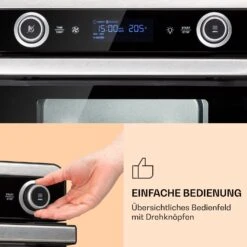 AeroVital Jumbo 3-in-1 Heißluftfritteuse Toaster Dörrautomat 1550 W 18 Liter -Haushaltsgerätegeschäft 10038338 de 0003 logo