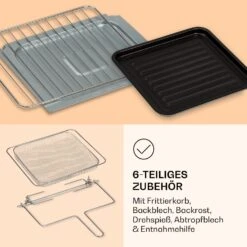 AeroVital Jumbo 3-in-1 Heißluftfritteuse Toaster Dörrautomat 1550 W 18 Liter -Haushaltsgerätegeschäft 10038338 de 0007 logo