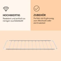 AeroVital Jumbo Heißluftfritteuse Grillrost Edelstahl -Haushaltsgerätegeschäft 10038343 de 0003 logo