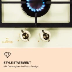 Victoria Domino Gaskochfeld 2-flammig Sabaf-Brenner Glaskeramik Retro-Look 15 Victoria Domino Gaskochfeld 2-flammig Sabaf-Brenner Glaskeramik Retro-Look -Haushaltsgerätegeschäft 10038375 de 0006 logo