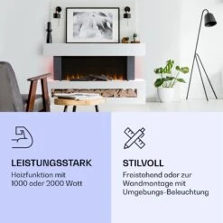 Studio Light & Fire 3 Smart Kamin 1000/2000W MDF WiFi-Steuerung -Haushaltsgerätegeschäft 10038383 de 0003 logo