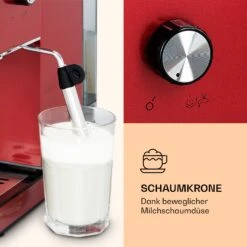 Pausa Espressomaker 1350 Watt 20 Bar Druck Wassertank: 1,4 Liter Edelstahl -Haushaltsgerätegeschäft 10038394 de 0005 logo