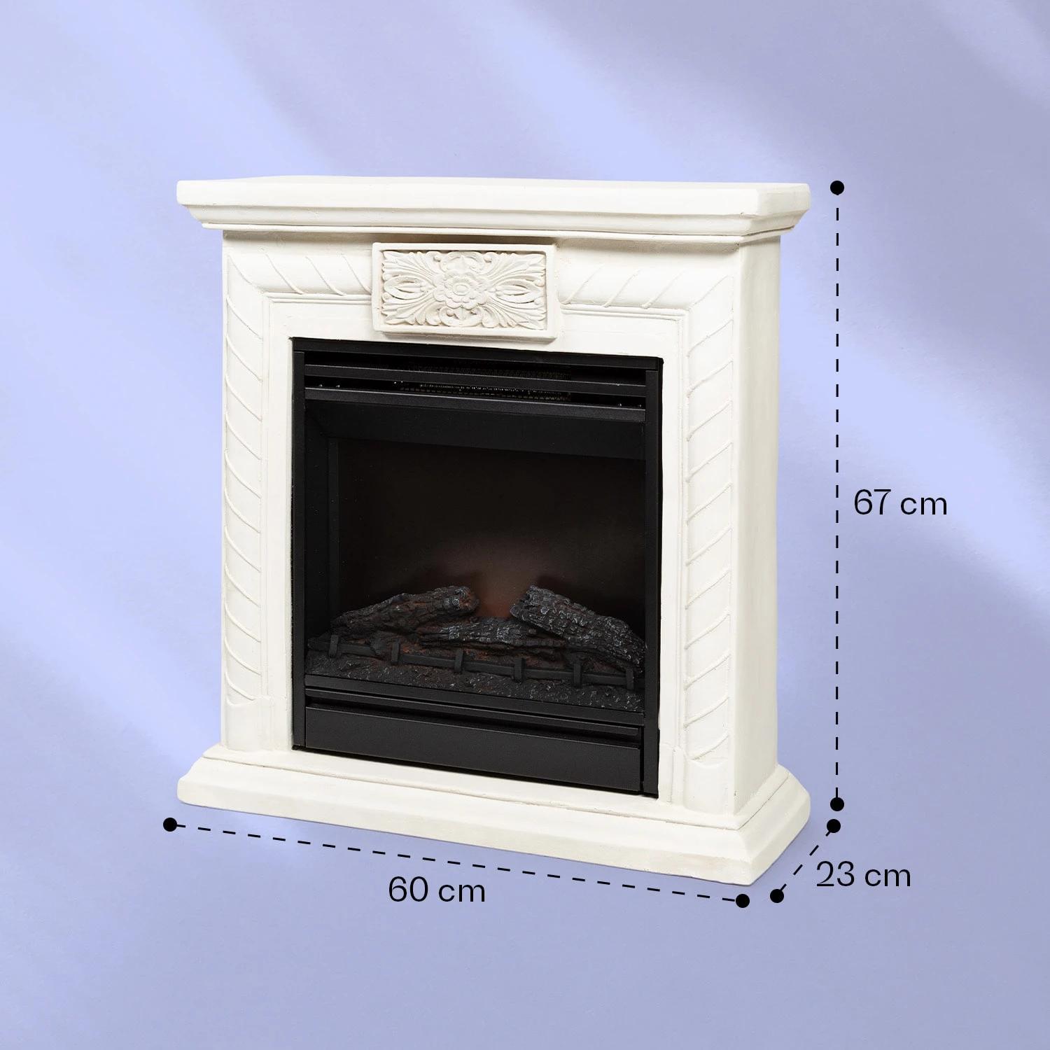 Frosty Peak Elektrischer Kamin 1800 W 10 Bis 30 °C Fernbedienung 9 Frosty Peak Elektrischer Kamin 1800 W 10 Bis 30 °C Fernbedienung – Bild 7