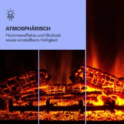 Studio 5 Arc Elektrokamin 1800 W LED-Flammen Heizlüfter Fernbedienung 12 Studio 5 Arc Elektrokamin 1800 W LED-Flammen Heizlüfter Fernbedienung -Haushaltsgerätegeschäft 10038400 de 0004 logo