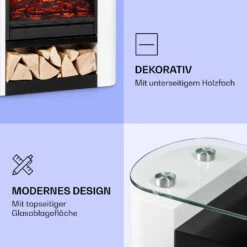 Studio 5 Arc Elektrokamin 1800 W LED-Flammen Heizlüfter Fernbedienung 13 Studio 5 Arc Elektrokamin 1800 W LED-Flammen Heizlüfter Fernbedienung -Haushaltsgerätegeschäft 10038400 de 0005 logo