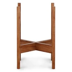 Zeist Pflanzenhalter 2 Höhen Kombinierbar Steck-Design Naturbelassen