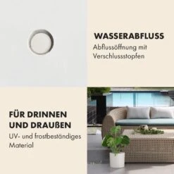 Gendt Pflanztopf Übertopf 2er-Set 2 Größen L/XL Faserstein In/Outdoor -Haushaltsgerätegeschäft 10038474 de 0004 usp