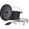 Galloway Dutch Oven 4.5 BBQ-Topf Gusseisen Größe S / 4.5 Qt -Haushaltsgerätegeschäft 10038580 yy 0001 titel