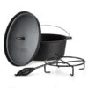 Galloway Dutch Oven 12.0 BBQ-Topf Gusseisen Größe XL / 12 Qt -Haushaltsgerätegeschäft 10038583 yy 0001 titel