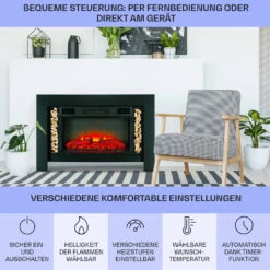 Studio Loft 2 Elektrokamin 1900 W LED-Technik Fernbedienung 14 Studio Loft 2 Elektrokamin 1900 W LED-Technik Fernbedienung -Haushaltsgerätegeschäft 10038618 de 0006 usp