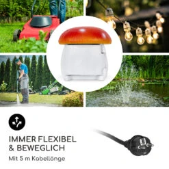 Power Mushroom Smart Gartensteckdose WiFi-Steuerung 3680 Watt IP44 -Haushaltsgerätegeschäft 10038628 de 0005 logo