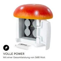 Power Mushroom Smart Gartensteckdose WiFi-Steuerung 3680 Watt IP44 -Haushaltsgerätegeschäft 10038628 de 0006 logo
