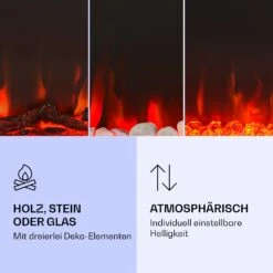 Galeras Elektrischer Wand- Und Einbaukamin 1800 W LED 3 Farben Timer 13 Galeras Elektrischer Wand- Und Einbaukamin 1800 W LED 3 Farben Timer -Haushaltsgerätegeschäft 10038688 de 0004 logo